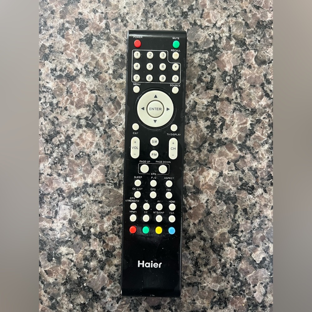 Genuine Haier KT 6949 TV Remote Control Original (Tested)